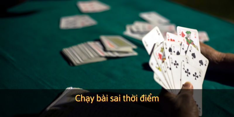 Chạy bài sai thời điểm